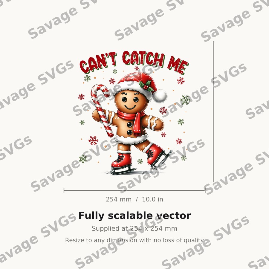 Can't Catch Me Gingerbread