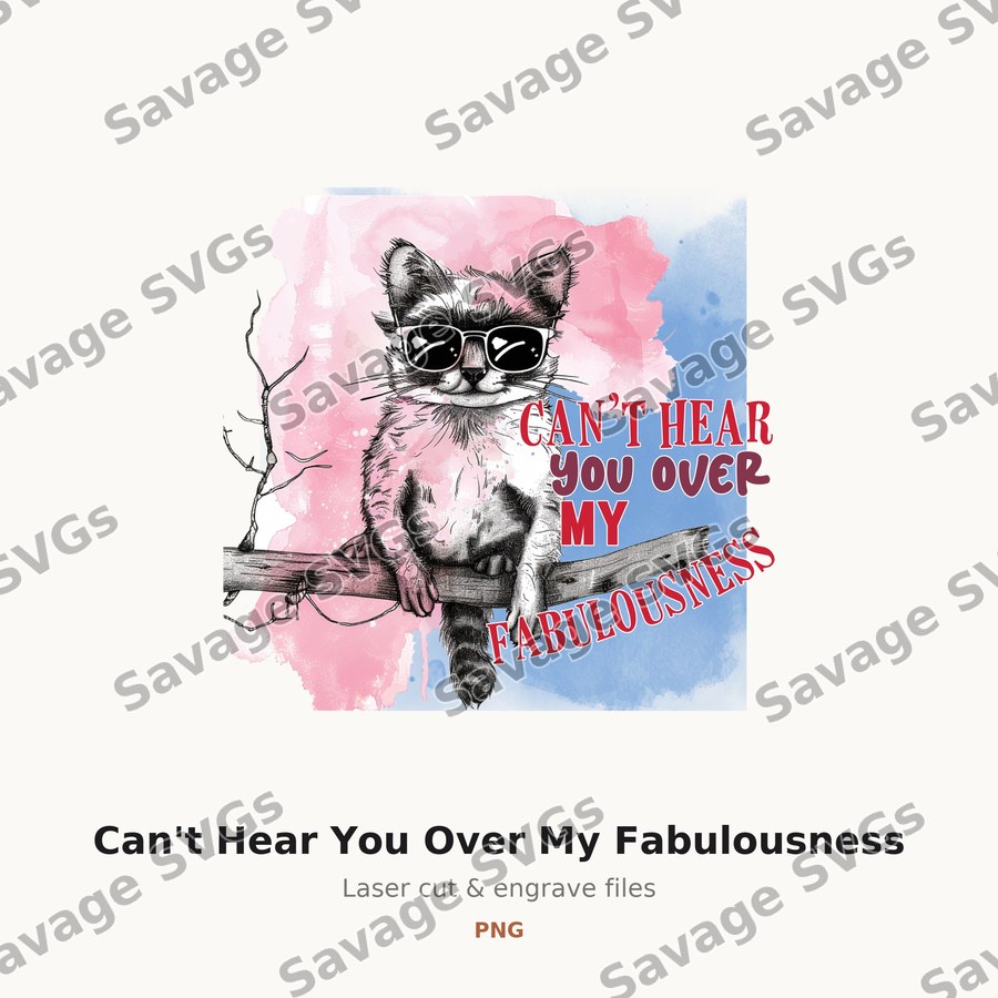Can't Hear You Over My Fabulousness