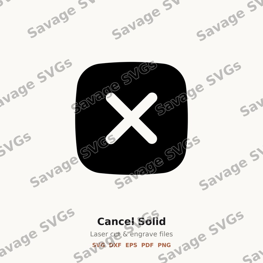 Cancel Solid