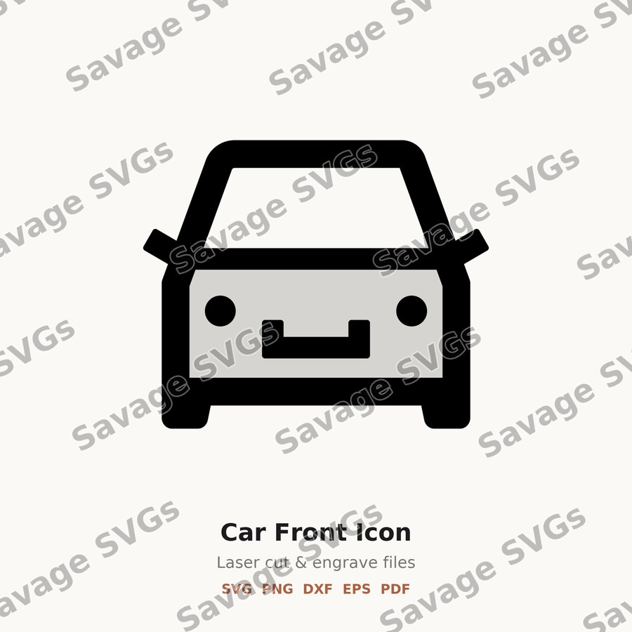 Car Front Icon
