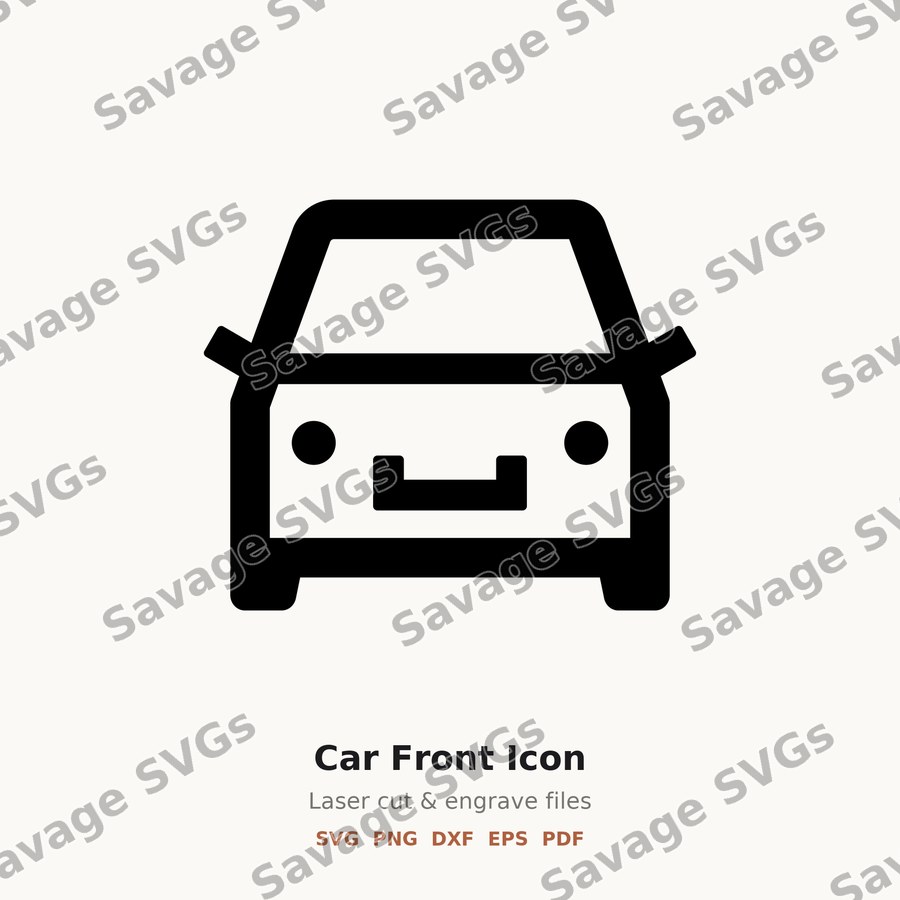 Car Front Icon