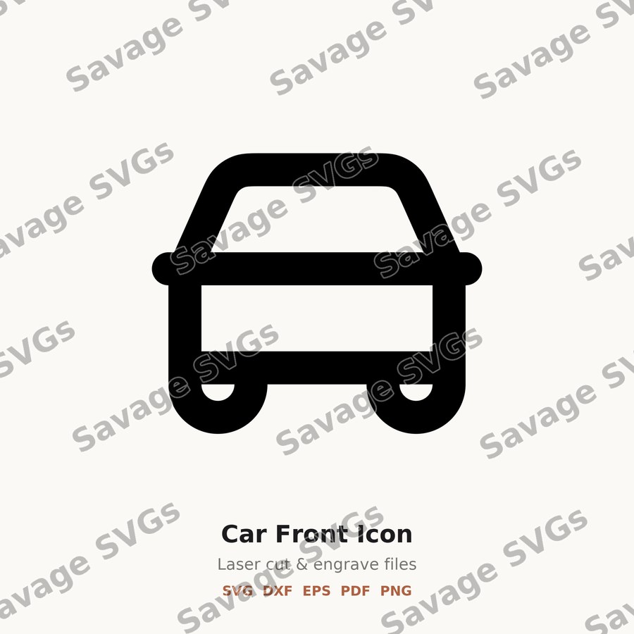 Car Front Icon
