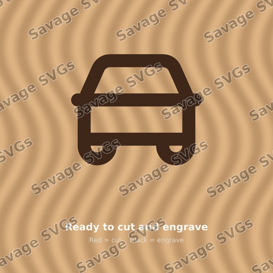 Car Front Icon