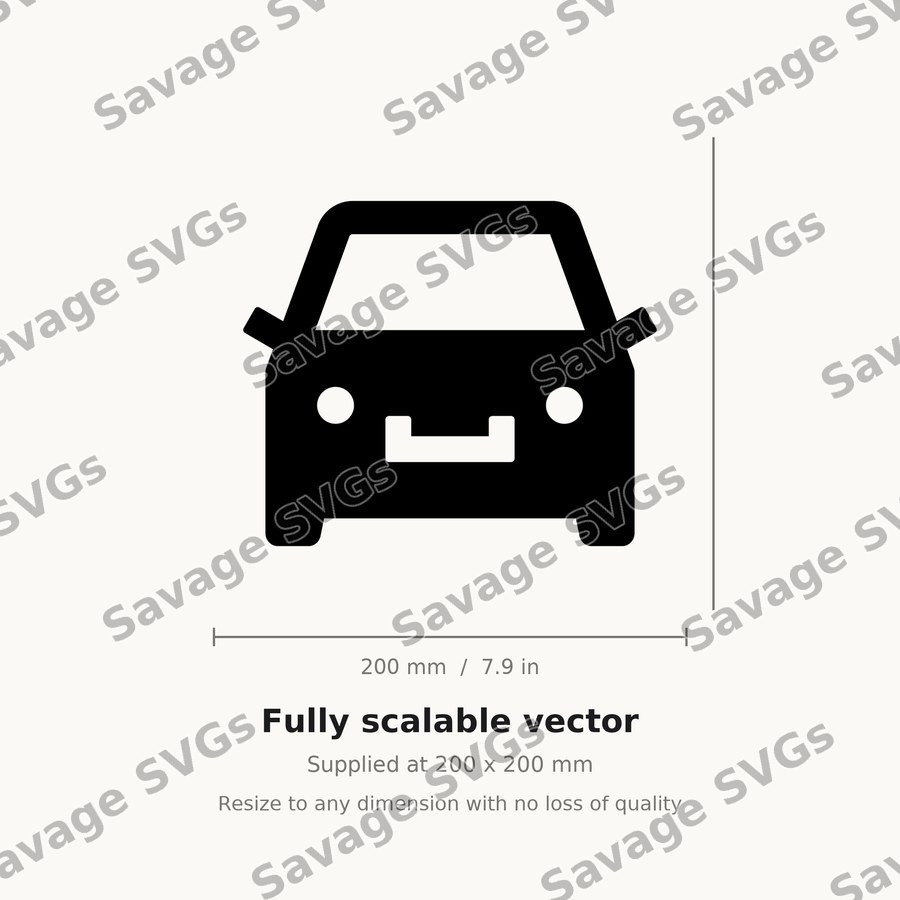 Car Front View