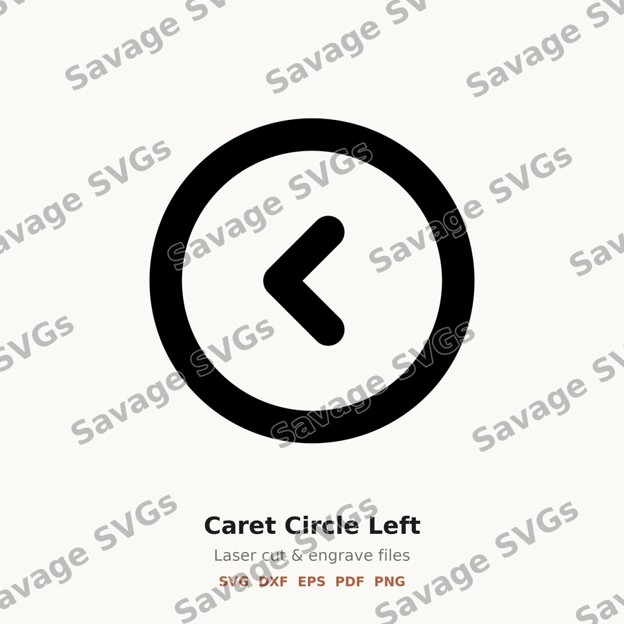 Caret Circle Left