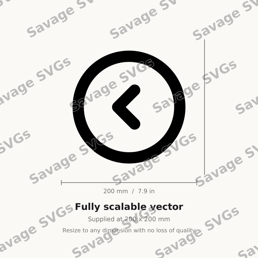 Caret Circle Left