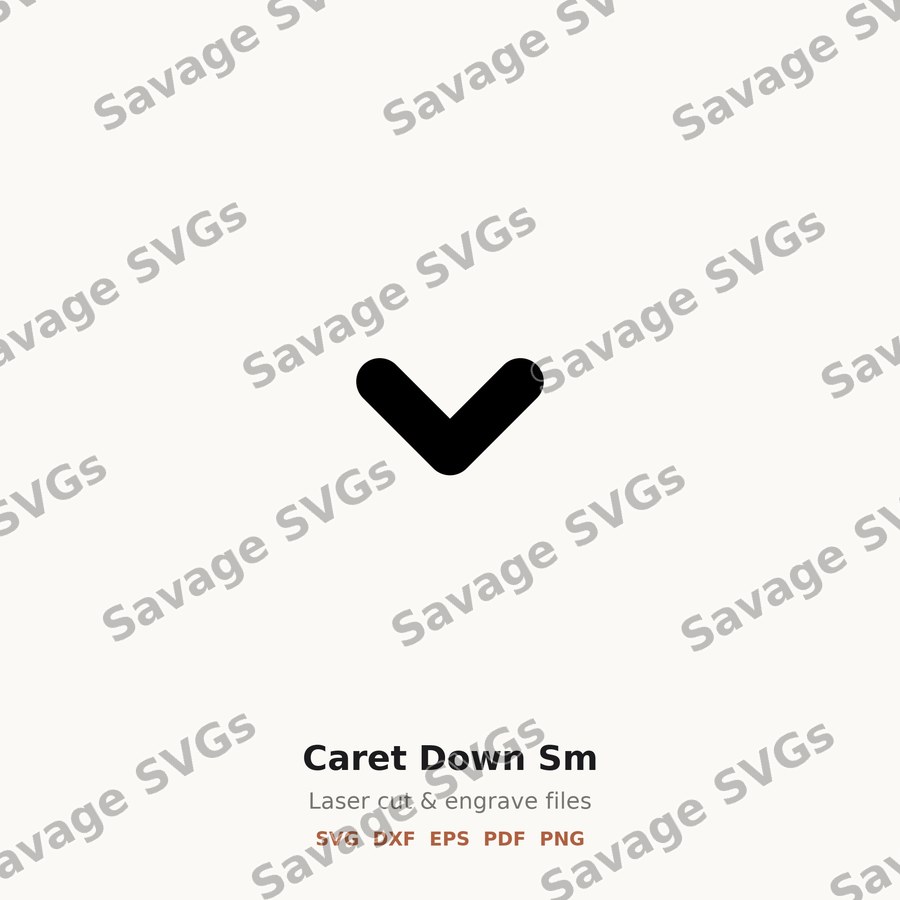 Caret Down Sm