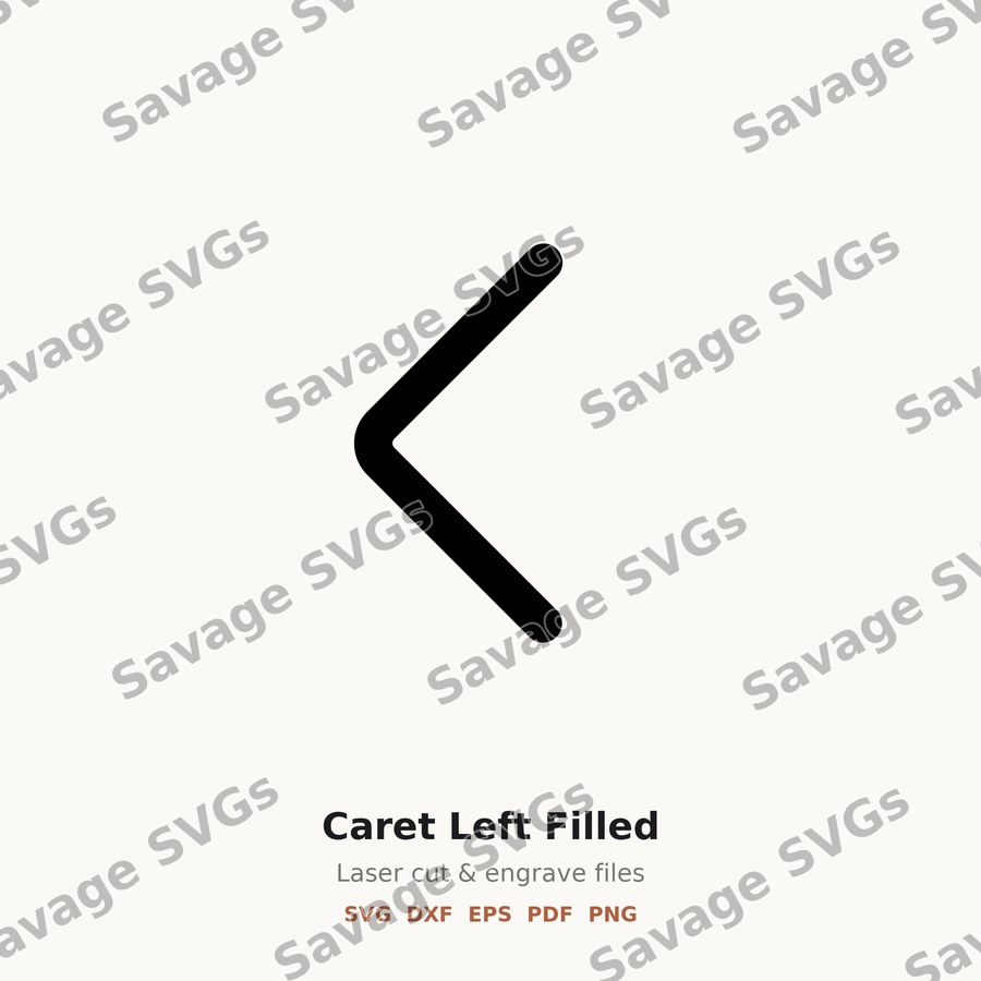 Caret Left Filled