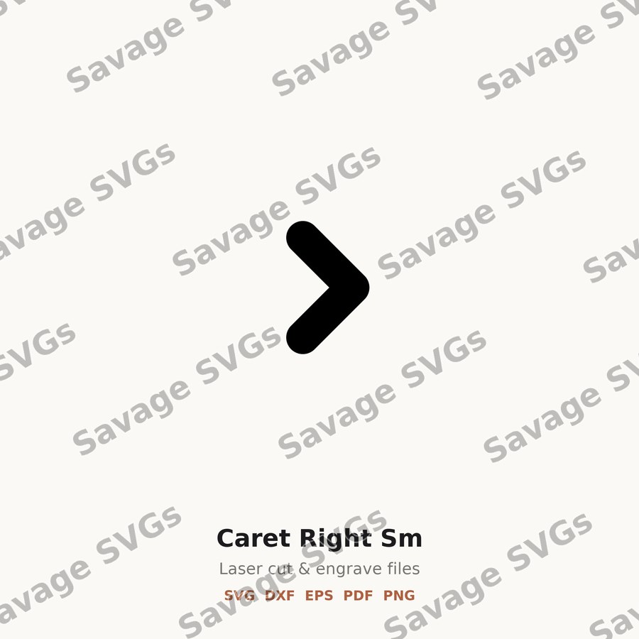 Caret Right Sm