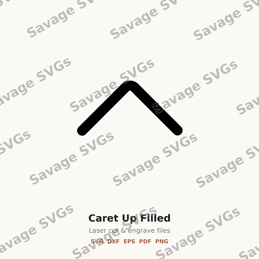 Caret Up Filled