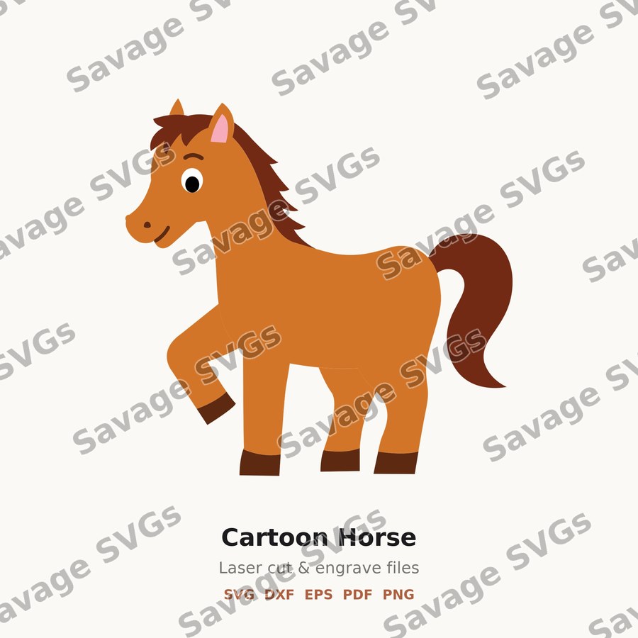 Cartoon Horse