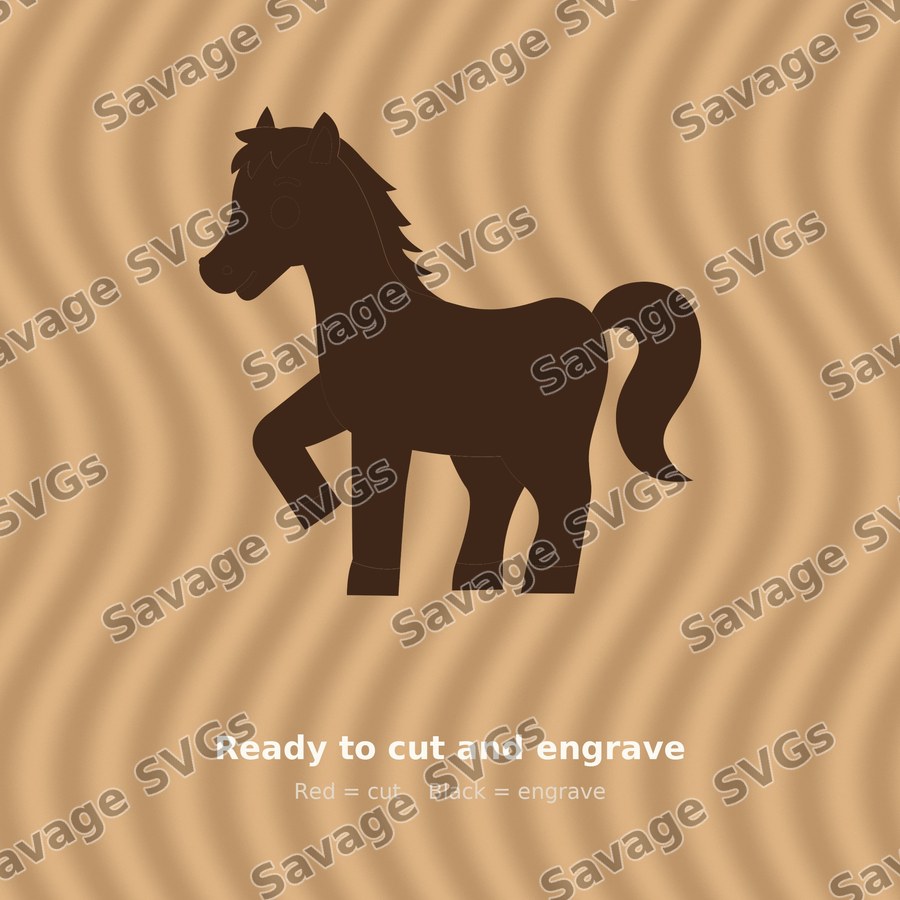 Cartoon Horse