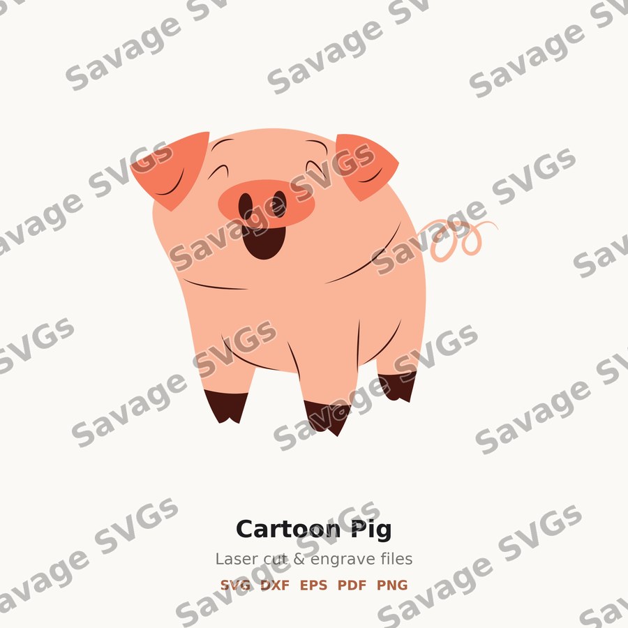 Cartoon Pig