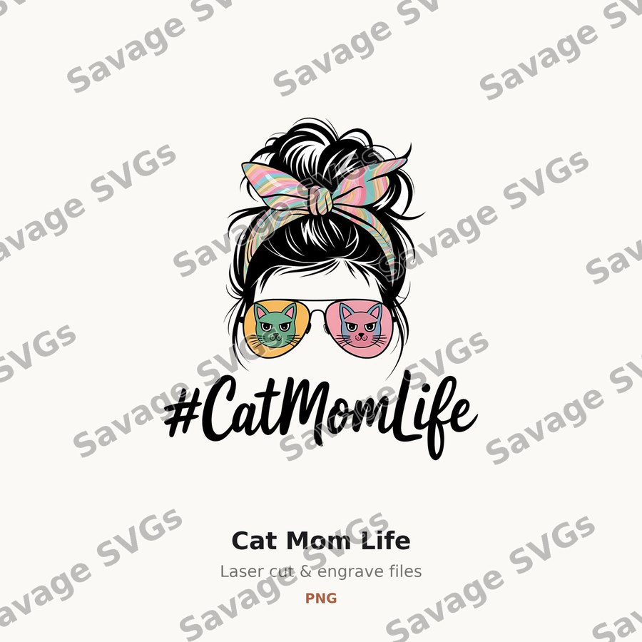 Cat Mom Life