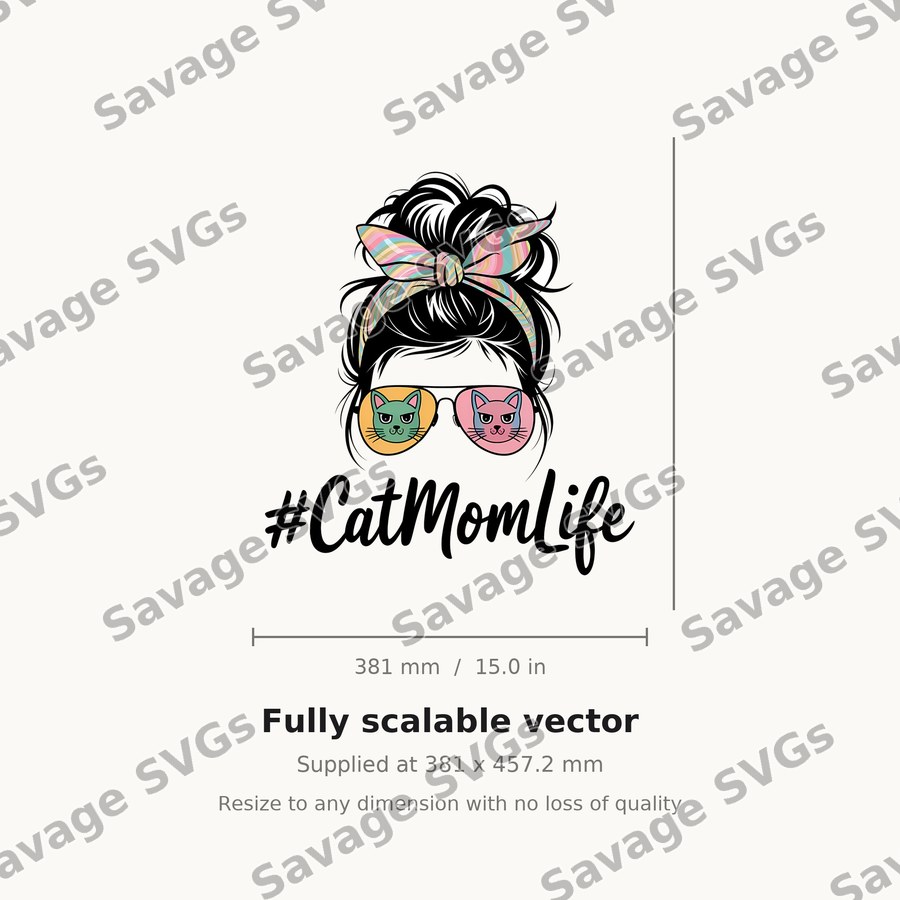 Cat Mom Life