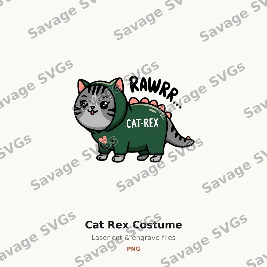 Cat Rex Costume