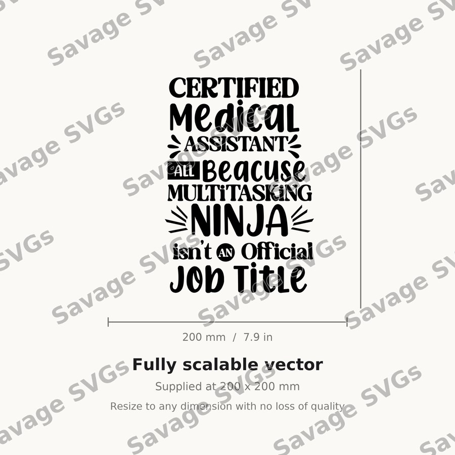 Certified Medical Assistant Ninja