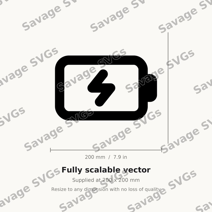 Charging Battery Icon