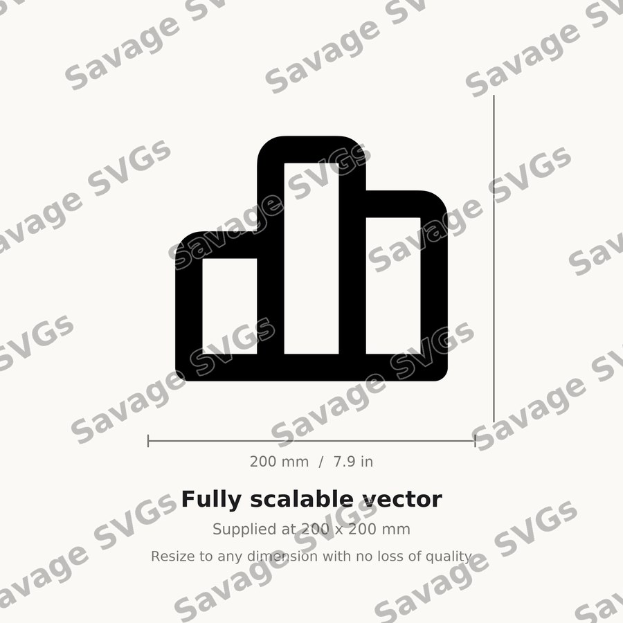 Chart Bar Vertical 01