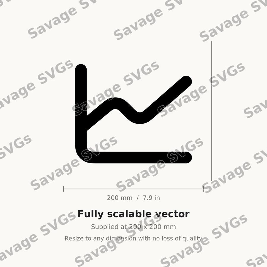 Line Chart Icon