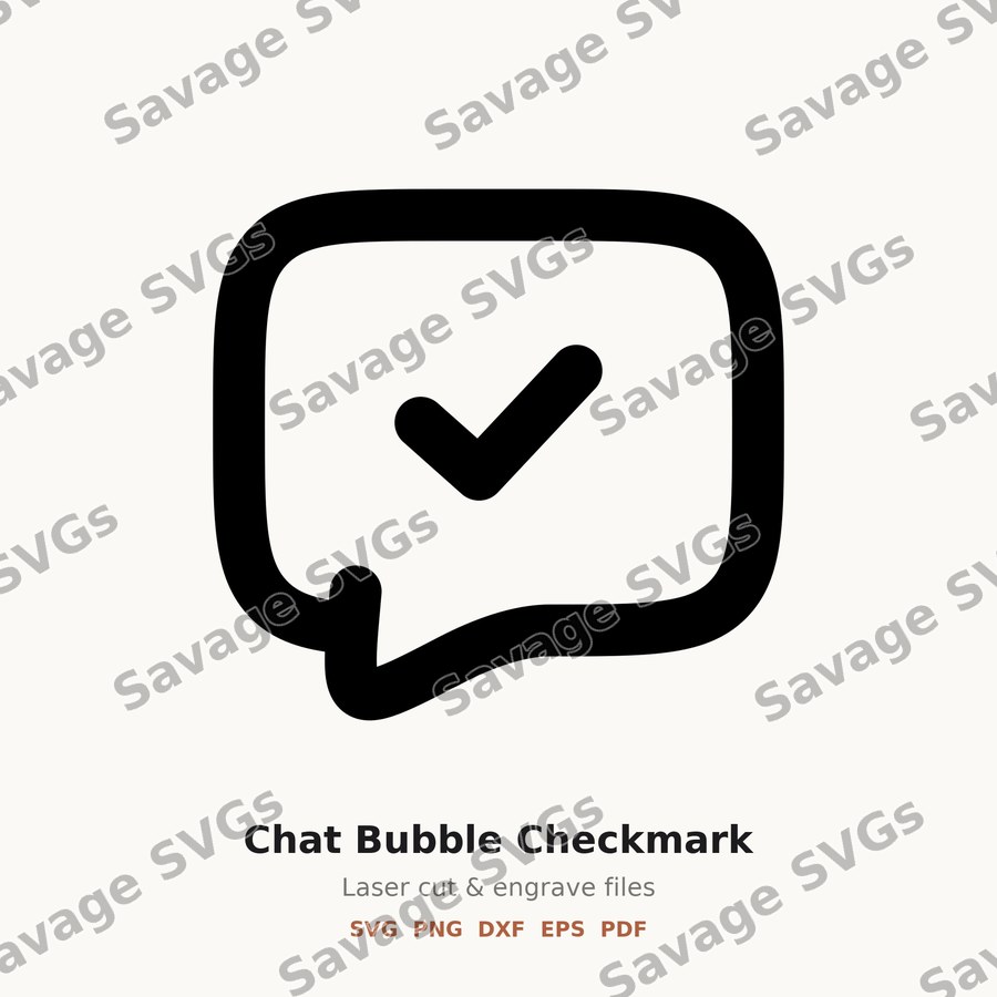 Chat Bubble Checkmark