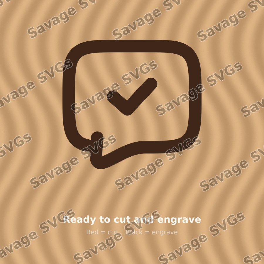 Chat Bubble Checkmark