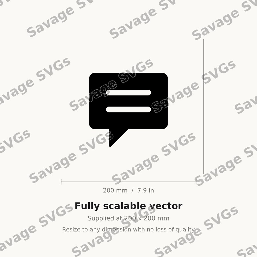Chat Bubble Icon
