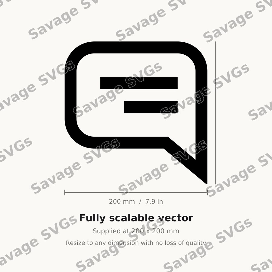 Chat Bubble Icon