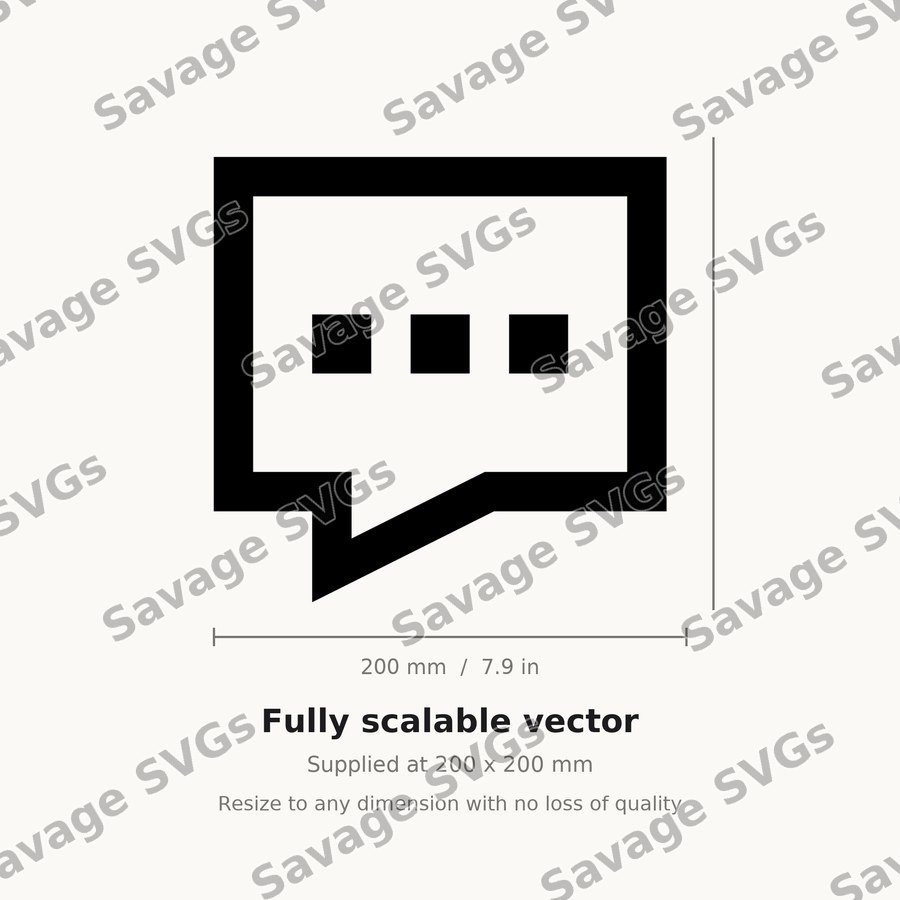 Chat Bubble Icon
