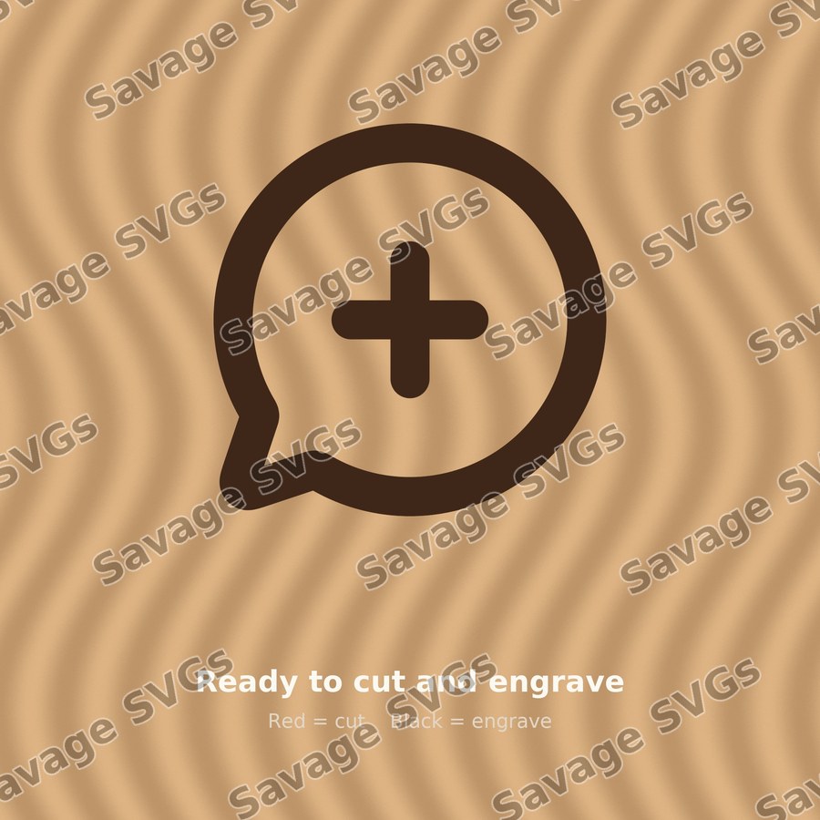 Chat Circle Add