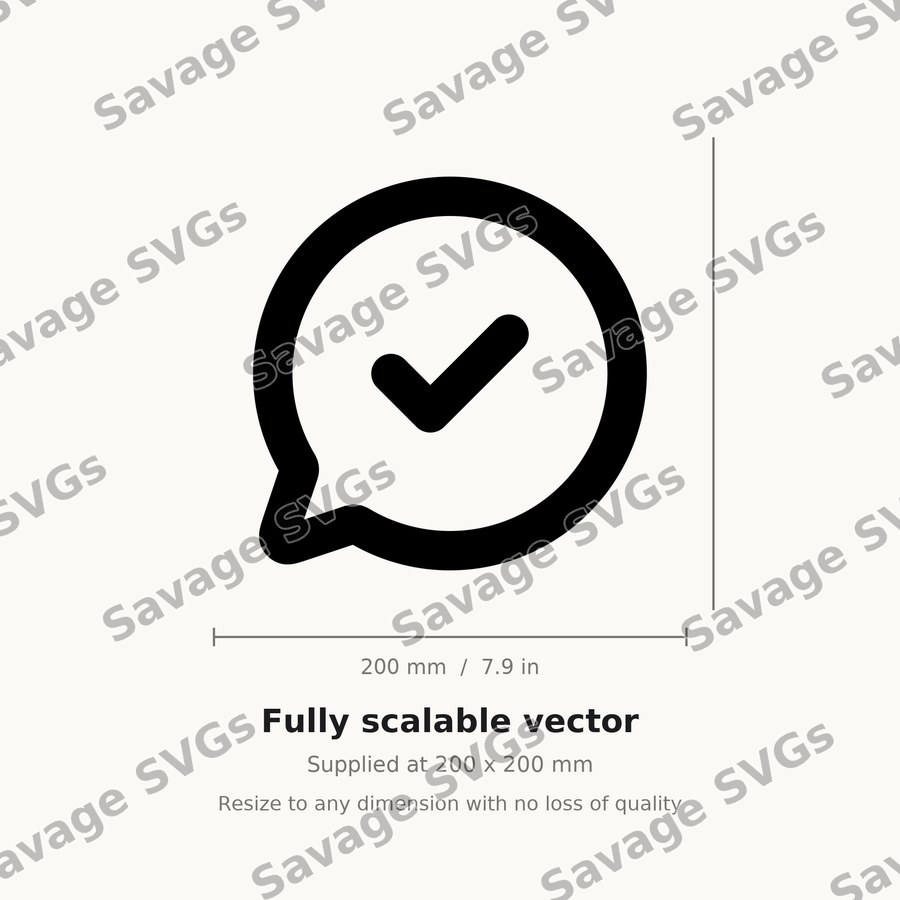 Chat Circle Check