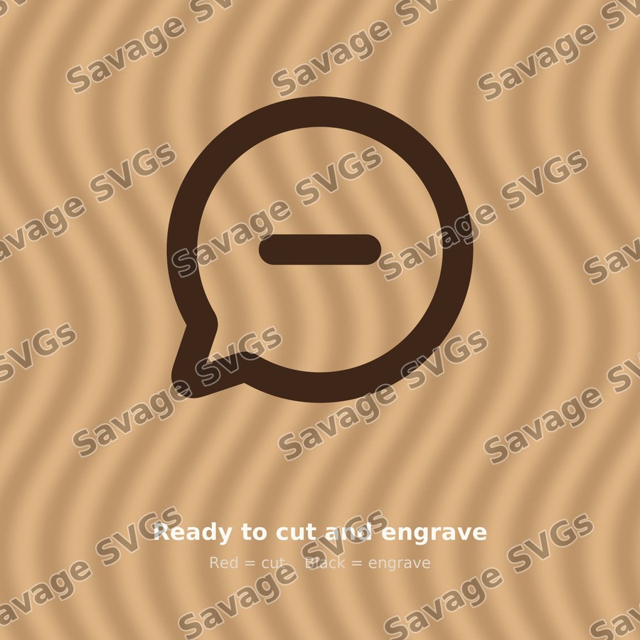 Chat Circle Remove