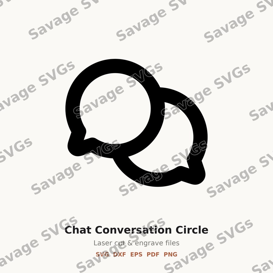 Chat Conversation Circle