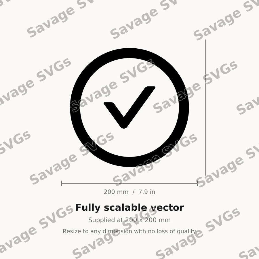 Check Mark Circle