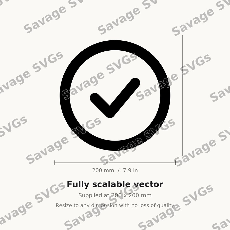 Check Mark Circle