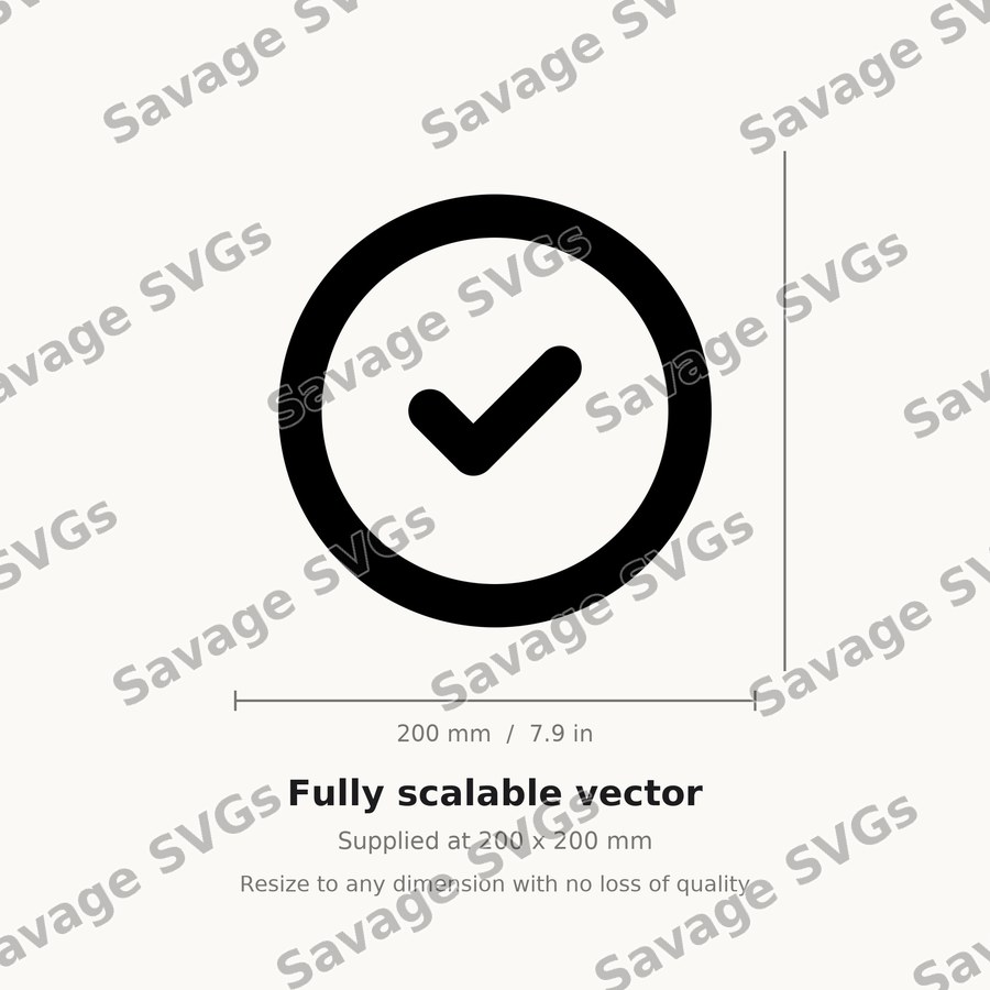 Check Mark Circle