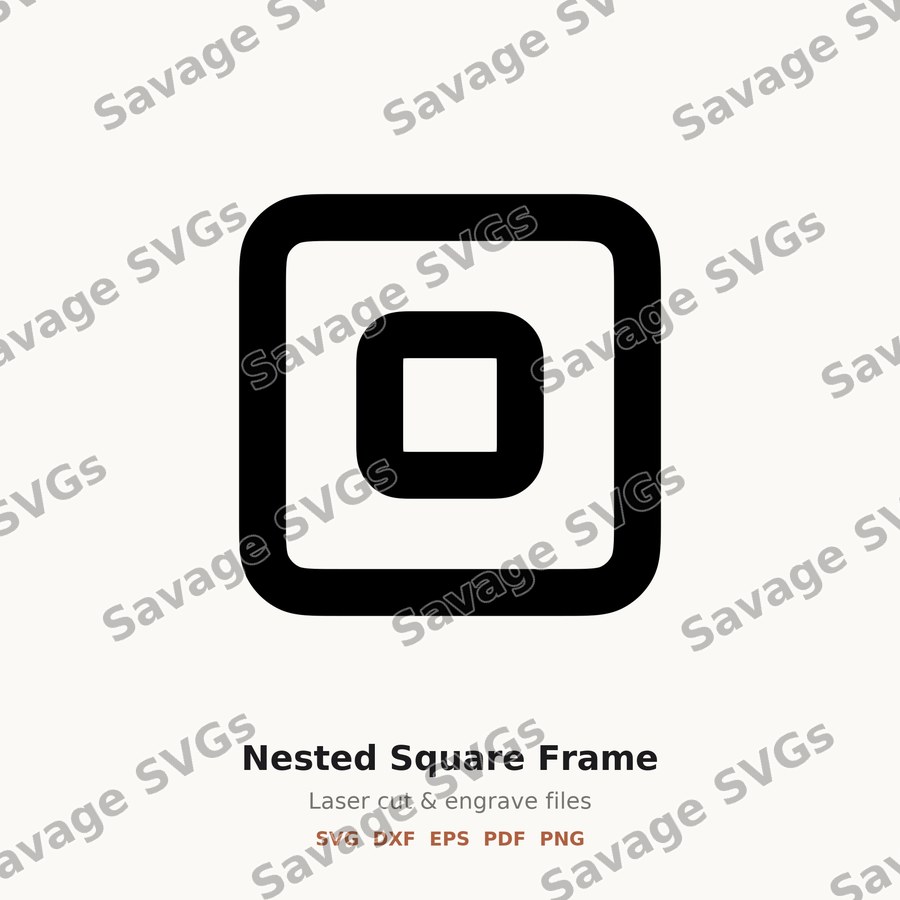 Nested Square Frame