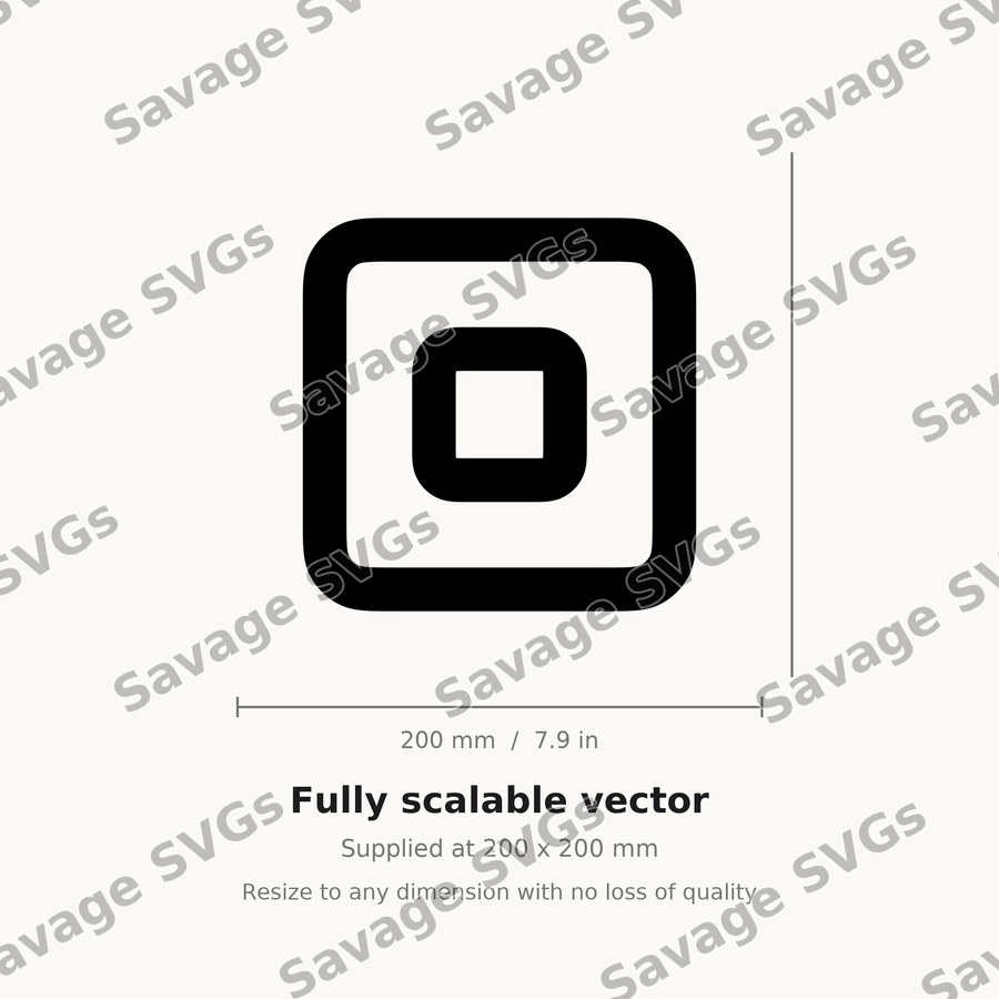 Nested Square Frame