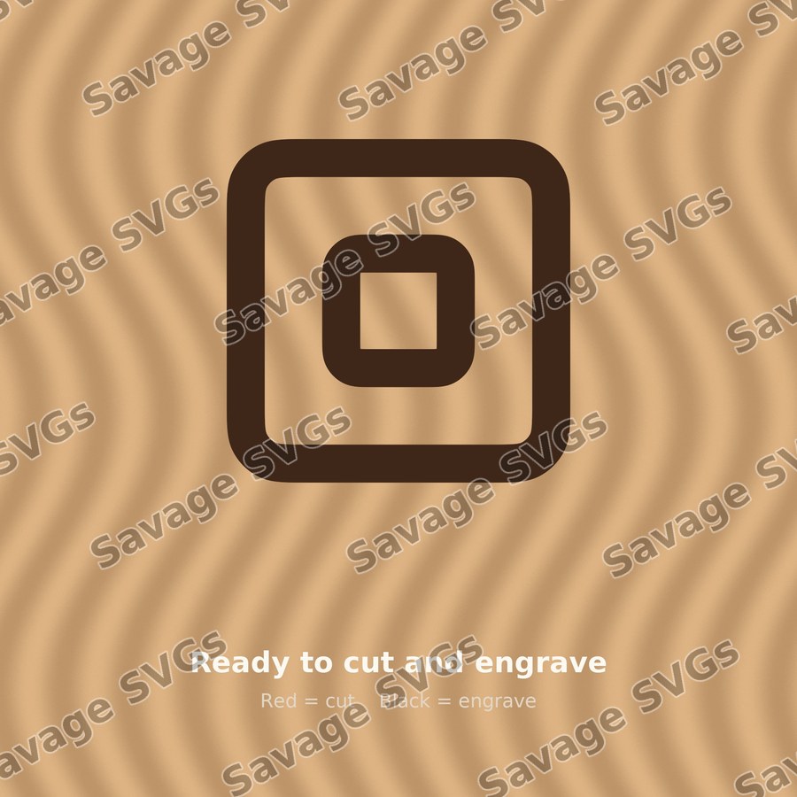 Nested Square Frame