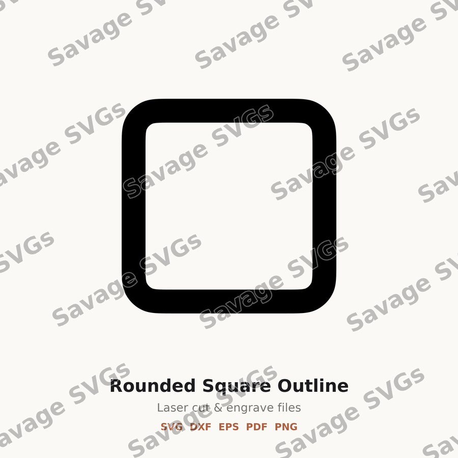 Rounded Square Outline