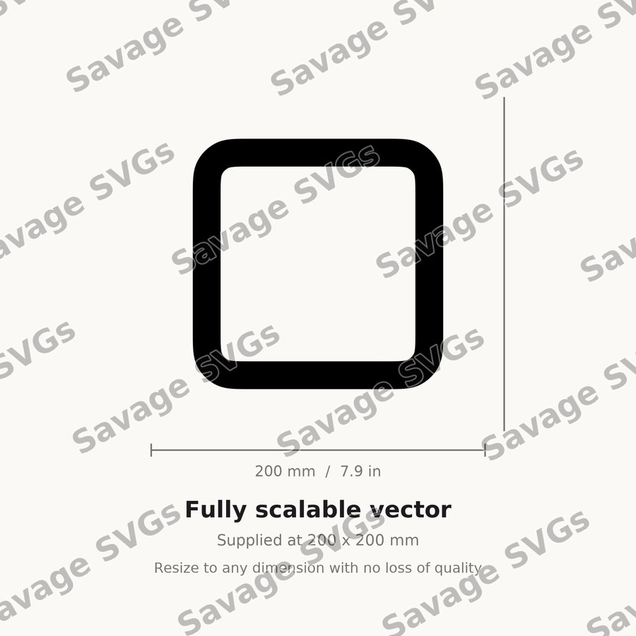 Rounded Square Outline