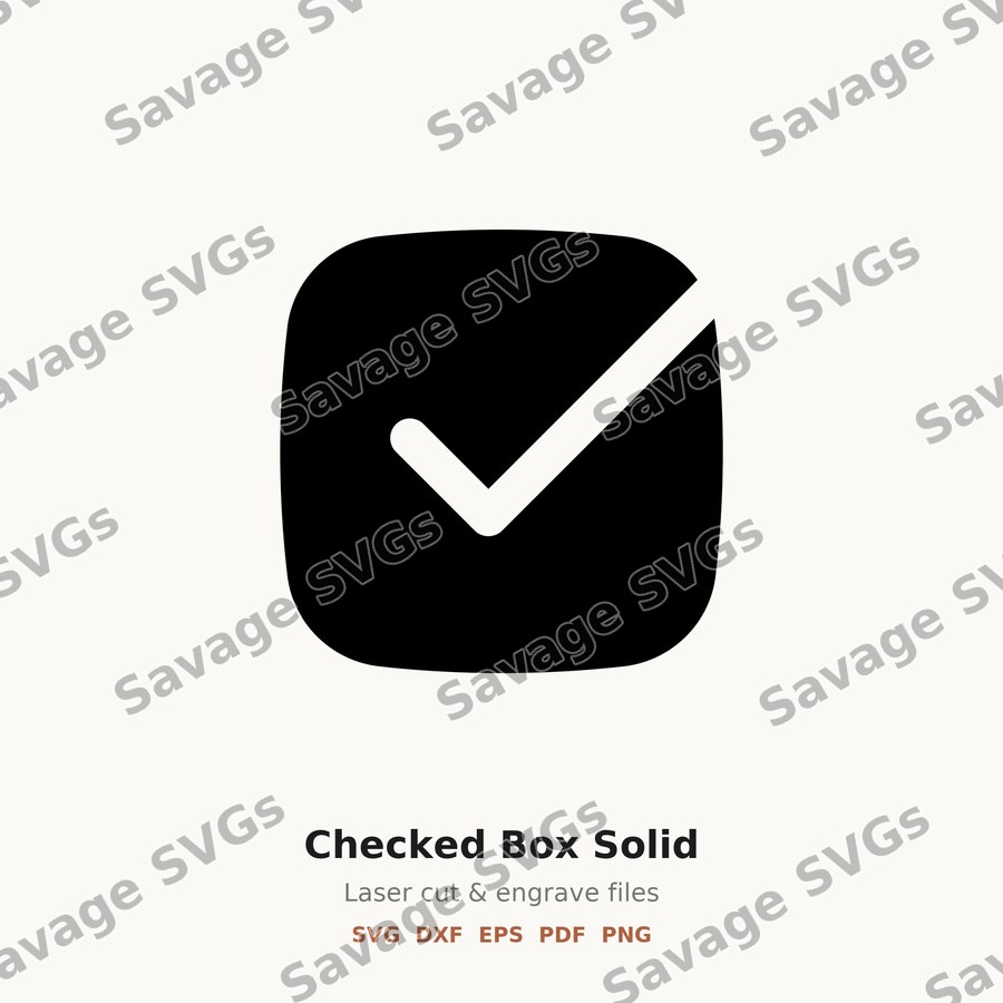 Checked Box Solid