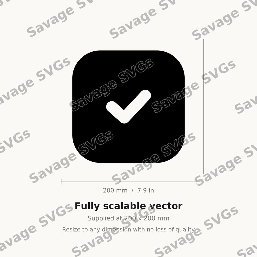 Checked Checkbox Icon