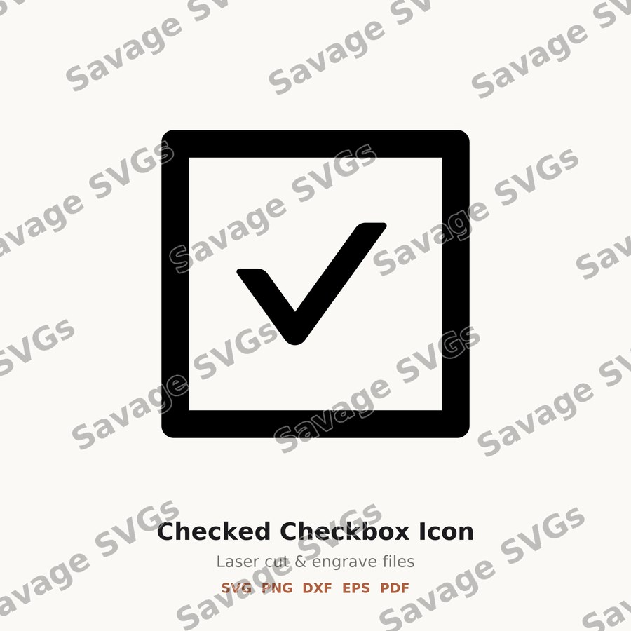 Checked Checkbox Icon
