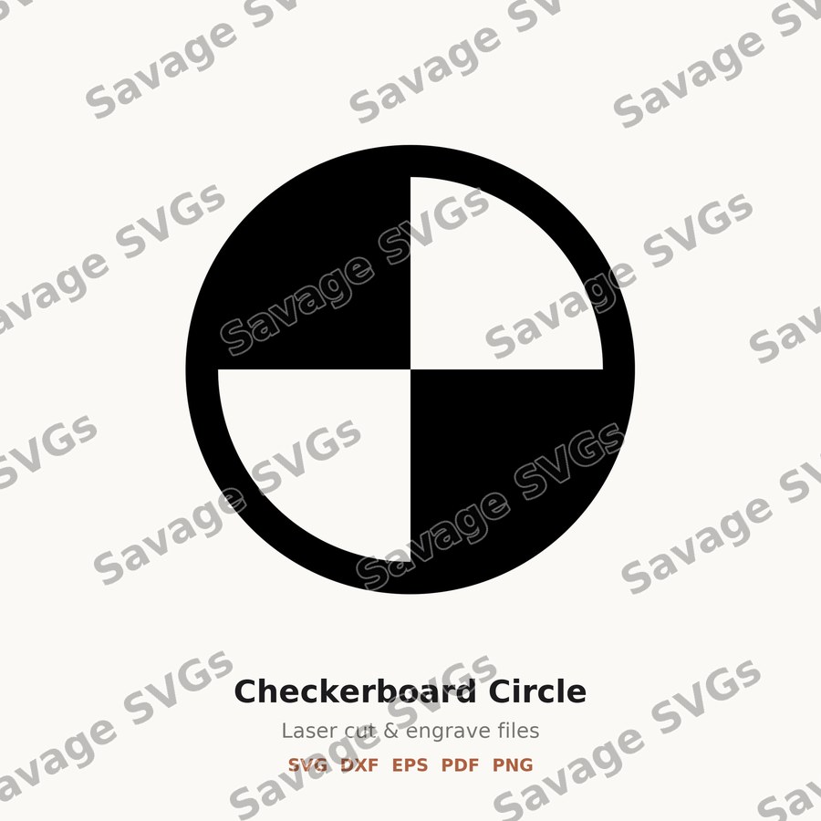 Checkerboard Circle