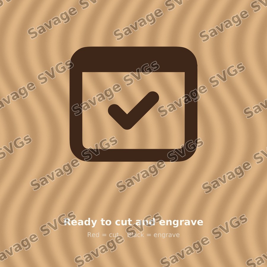 Checkmark Box Icon