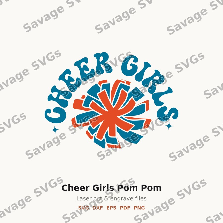 Cheer Girls Pom Pom