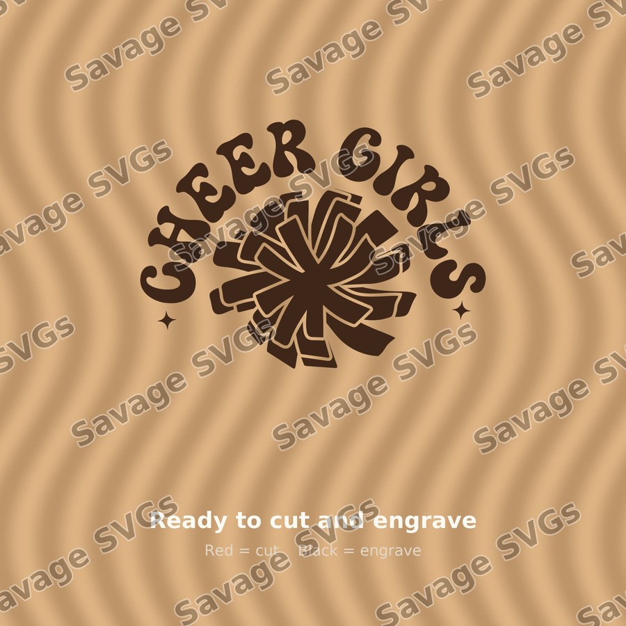 Cheer Girls Pom Pom