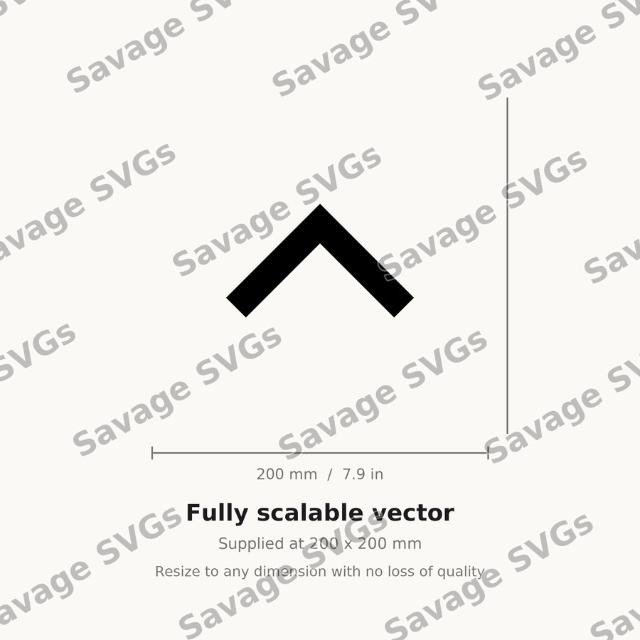 Chevron Arrow Up