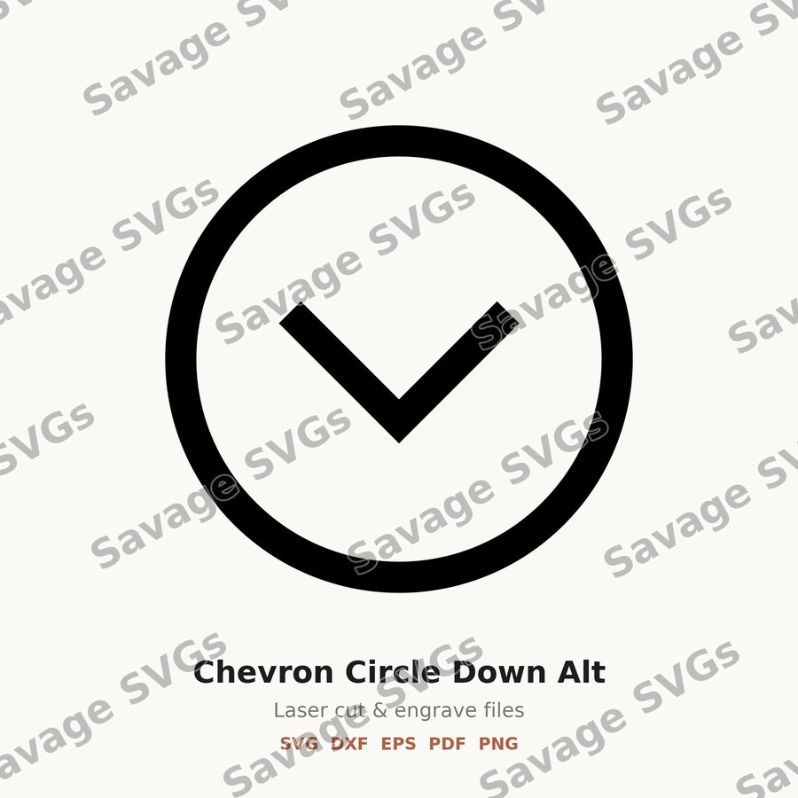 Chevron Circle Down Alt